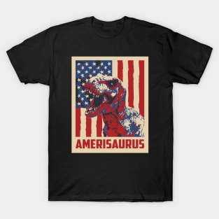 Amerisaurus 4th Of July T-Shirt